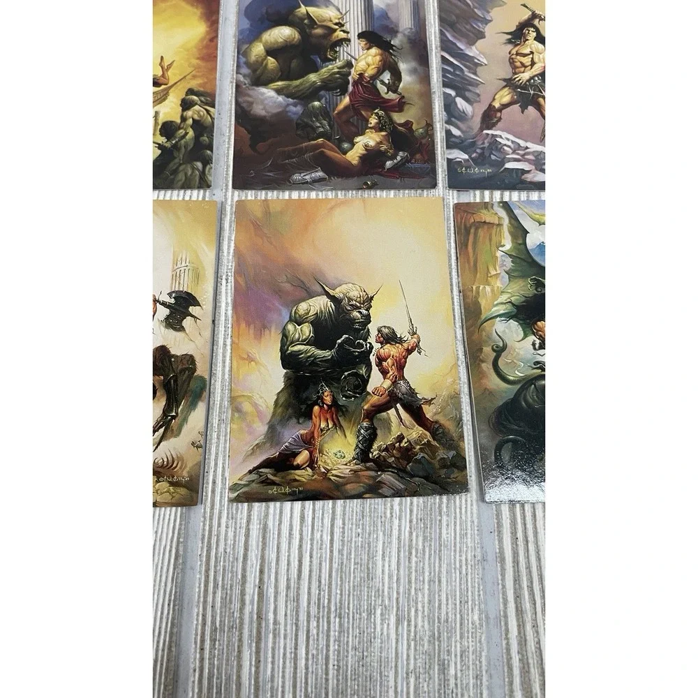 Ken Kelly Fantasy Art Trading Cards 1992 FPG Lot of 9 Cards 20-24 26-29 Dragons